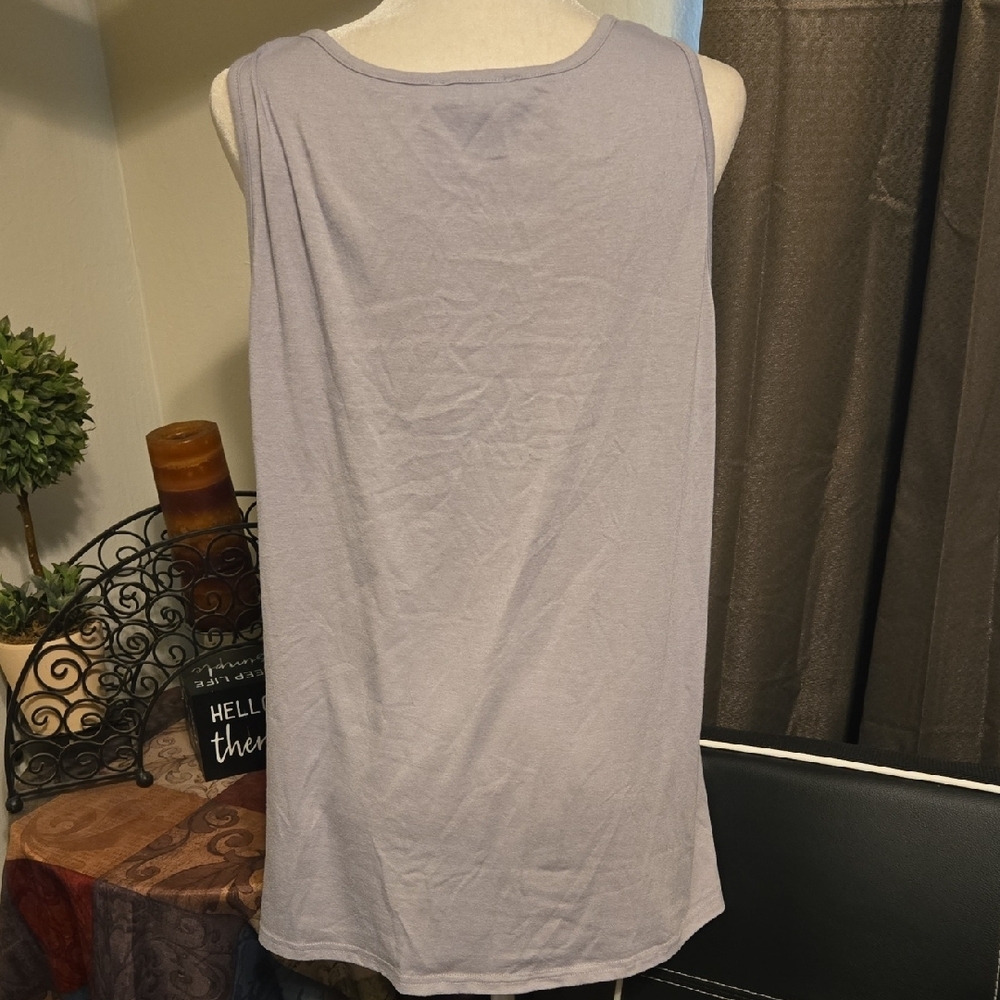 Crochet Detail Tank Top - Picture 4 of 4